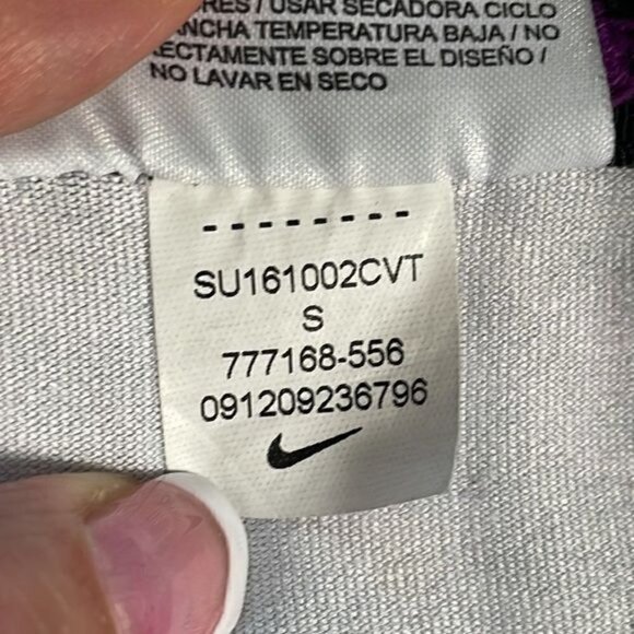 Nike Dri Fit Pronto Essentials Leggings Multicolor Confetti Activewear Sz S - Picture 10 of 12